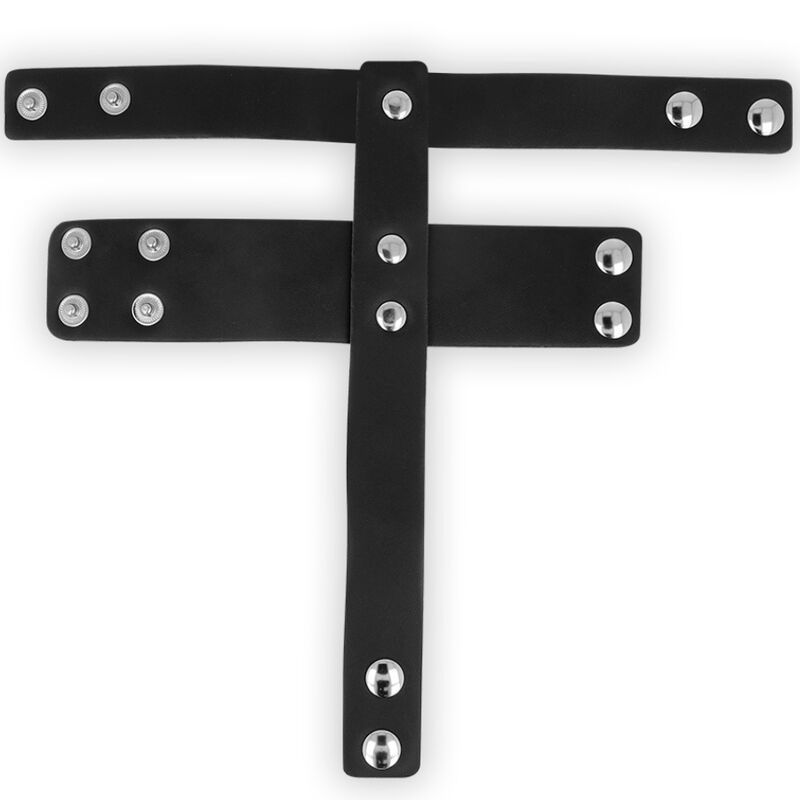 OHMAMA FETISH CHASTITY LEATHER STRAP - 2