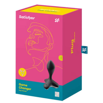 SATISFYER - GAME CHANGER PLUG VIBRATOR BLACK - 2
