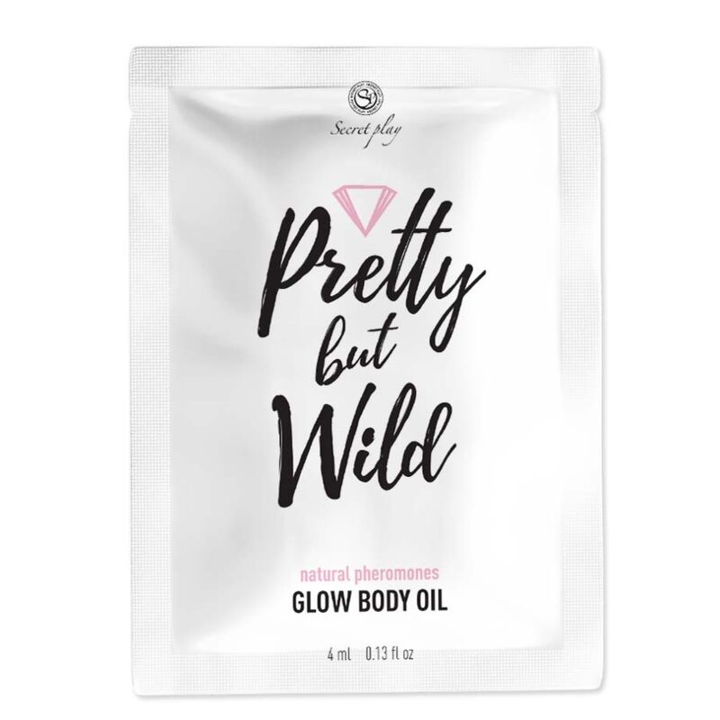 SECRETPLAY - PRETTY BUT WILD GLOW BODY OIL SACHET - 1