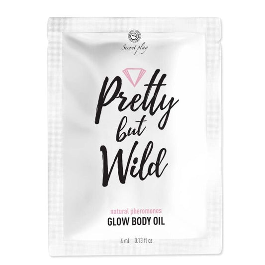 SECRETPLAY - PRETTY BUT WILD GLOW BODY OIL SACHET - 1