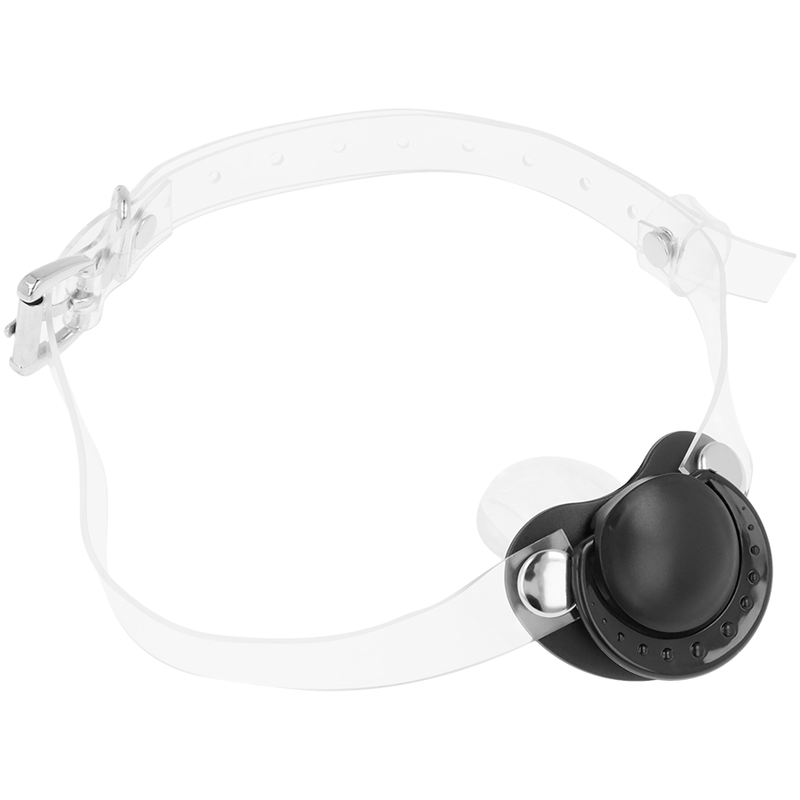 OHMAMA FETISH TRANSPARENT PACIFIER GAG - 2