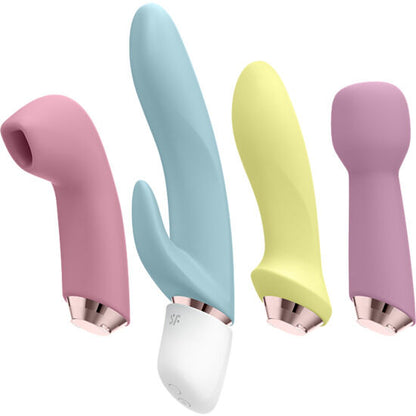 SATISFYER - MARVELOUS FOUR VIBRATOR & AIR PULSE SET - 5
