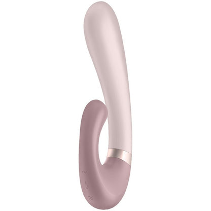 SATISFYER - HEAT WAVE VIBRATOR APP WHITE - PINK - 4