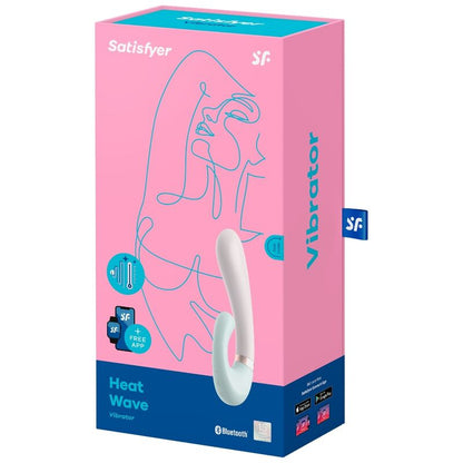 SATISFYER - HEAT WAVE VIBRATOR APP WHITE - WHITE - 8