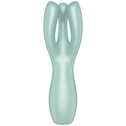 SATISFYER - THREESOME 3 VIBRATOR MINT - PINK - 5