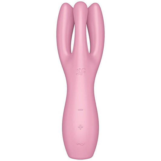 SATISFYER - VIBRATORE THREESOME 3 MENTA