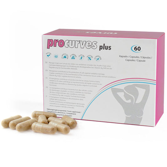 500 COSMETICS - PROCURVES PLUS NATURAL BREAST ENHANCEMENT CAPSULES - 1
