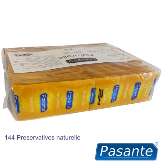 PASANTE - CONDOMS NATURELLE BAG 144 UNITS - 1