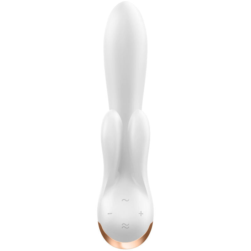 SATISFYER - BLACK FLEX DOUBLE VIBRATOR APP