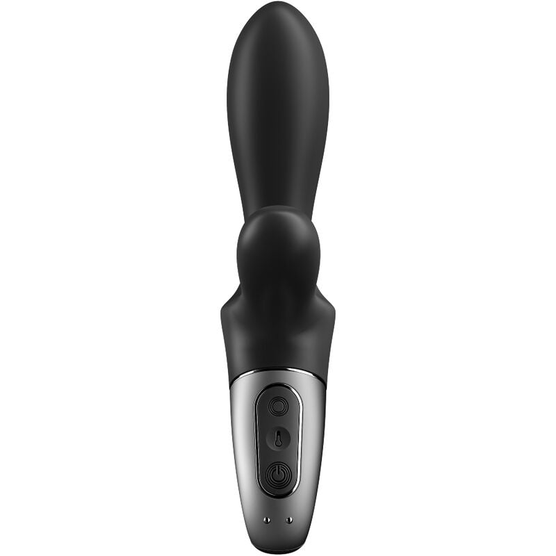 SATISFYER - HEAT CLIMAX+ APP BLACK ANAL VIBRATOR