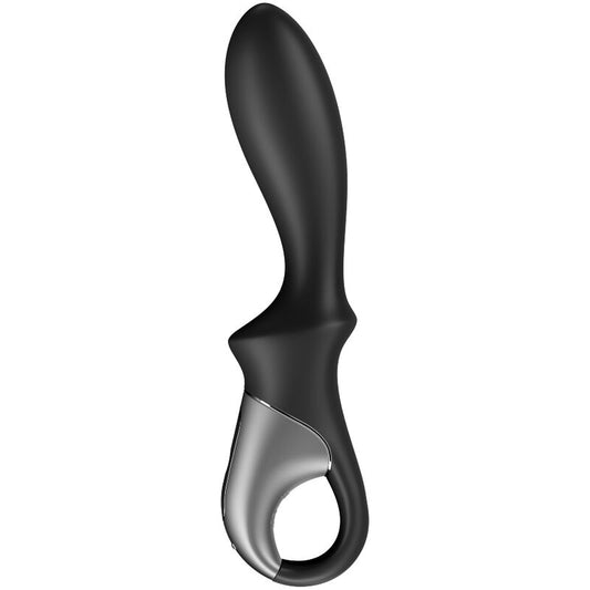 SATISFYER - HEAT CLIMAX ANAL VIBRATOR APP BLACK - 1