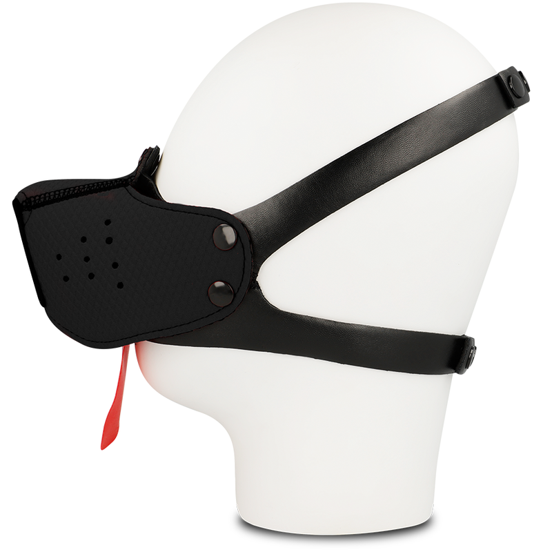 OHMAMA FETISH DOG MUZZLE - BLACK - 1