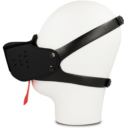 OHMAMA FETISH DOG MUZZLE - BLACK - 1