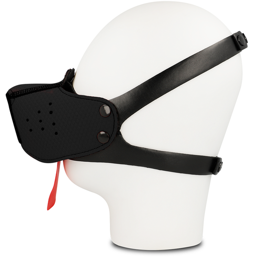 OHMAMA FETISH DOG MUZZLE - BLACK - 1