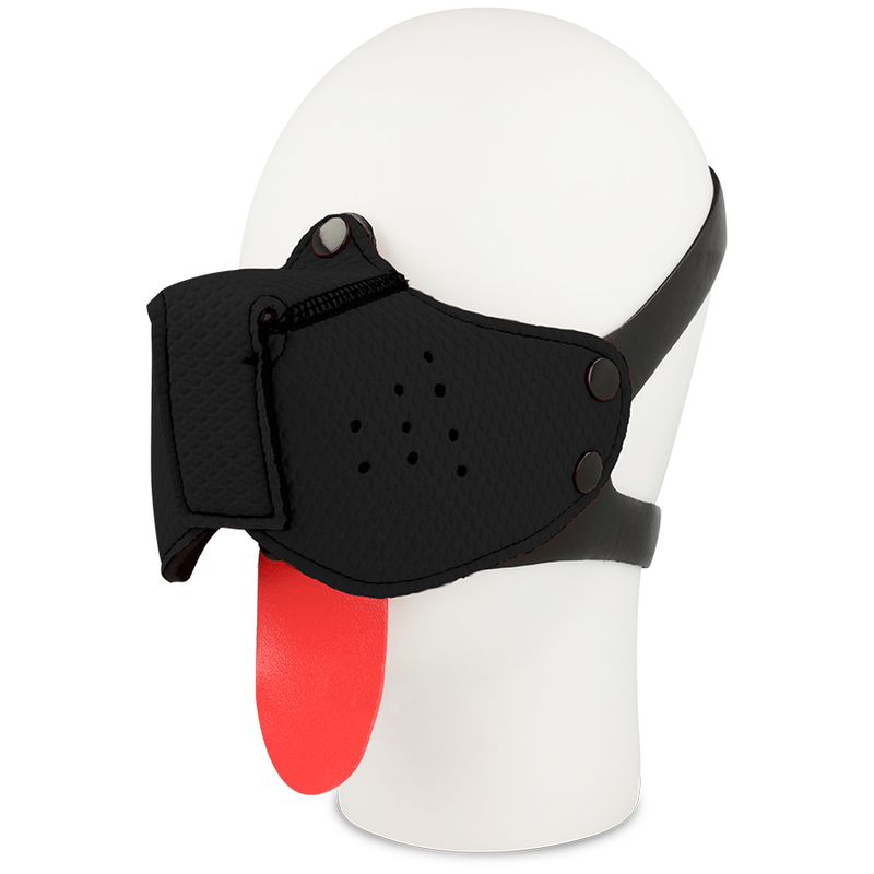 OHMAMA FETISH DOG MUZZLE - BLACK - 3