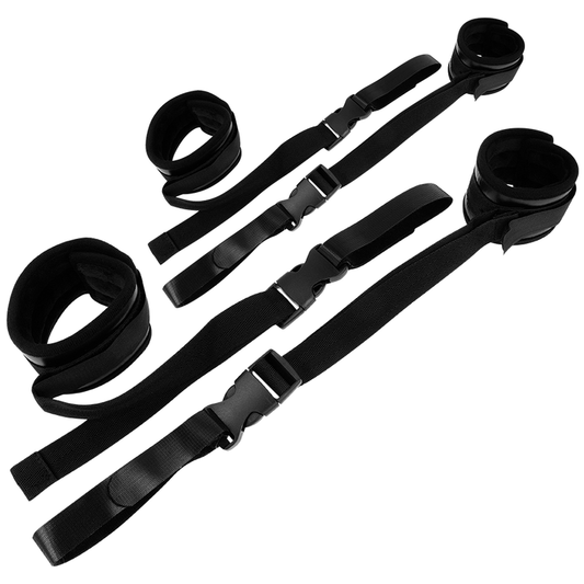 Manette di contenimento in nylon e velcro OHMAMA FETISH