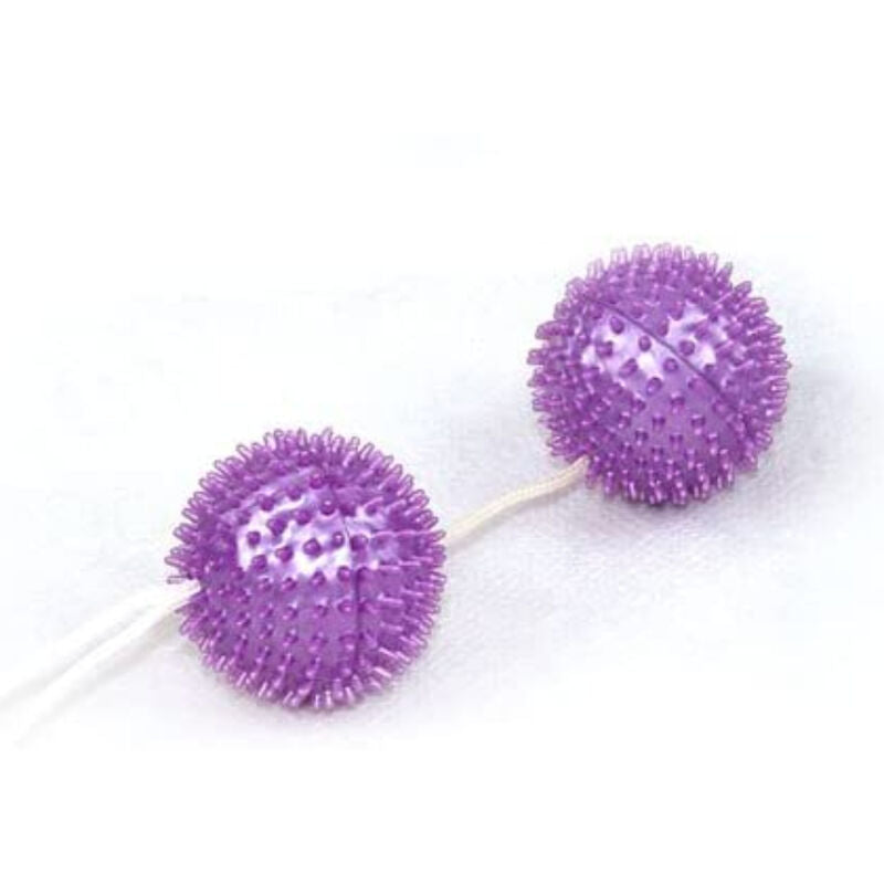 BAILE - A DEEP PLEASURE PURPLE STRUCTURED SPHERES 3.60 CM