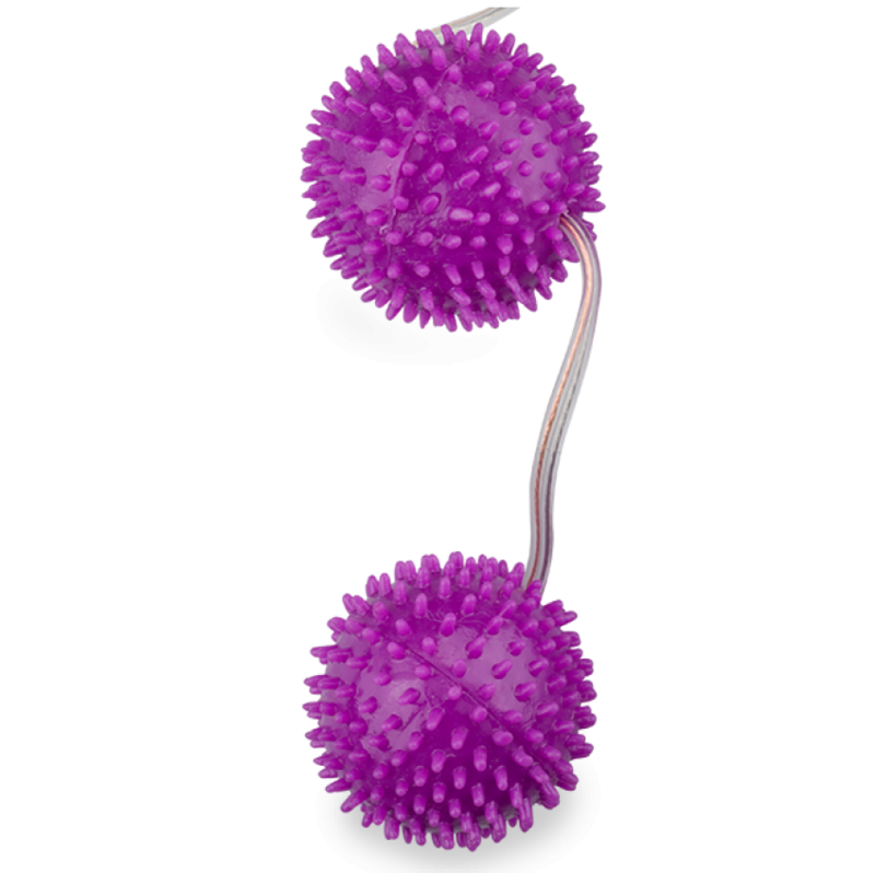 BAILE - A DEEPLY PLEASURE PURPLE TEXTURED BALLS 3.60 CM - 4