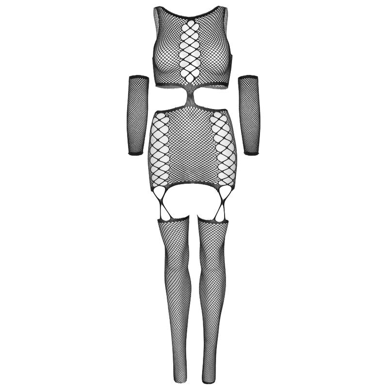 LEG AVENUE - GARTER DRESS WITH GLOVES ONE SIZE - 5