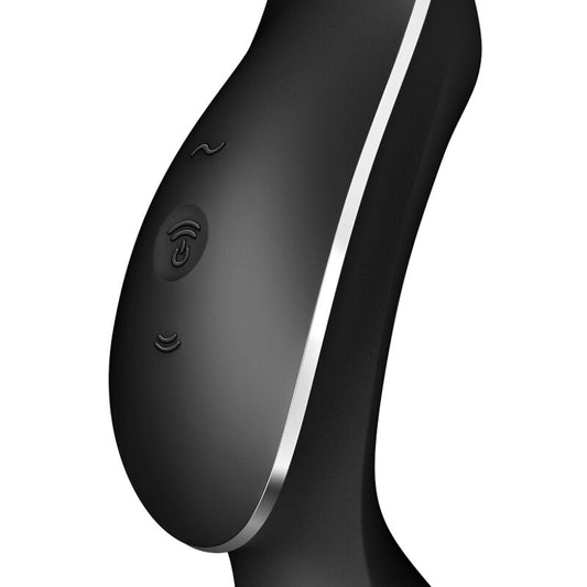 SATISFYER - CURVY TRINITY 2 AIR PULSE VIBRATOR PURPLE - 1