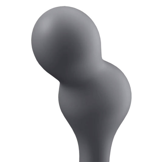 SATISFYER - DEEP DIVER VIBRATING PLUG APP BLUE - 1