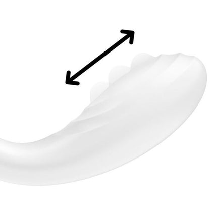 SATISFYER - RRROLLING PLEASURE GSPOT VIBRATOR WHITE - GREEN - 9