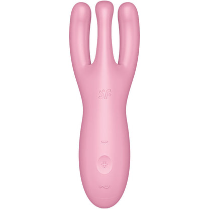 SATISFYER - THREESOME 4 VIBRATOR APP BLUE - 3