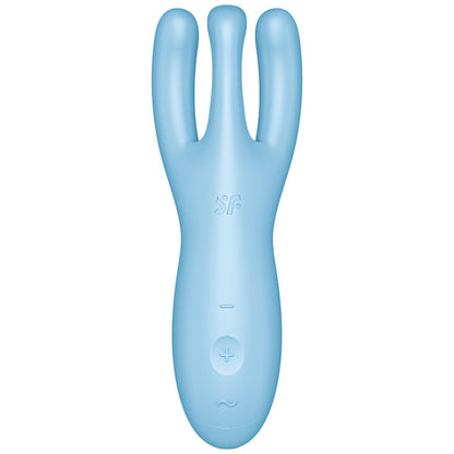 SATISFYER - THREESOME 4 VIBRATOR APP BLUE - PINK - 7
