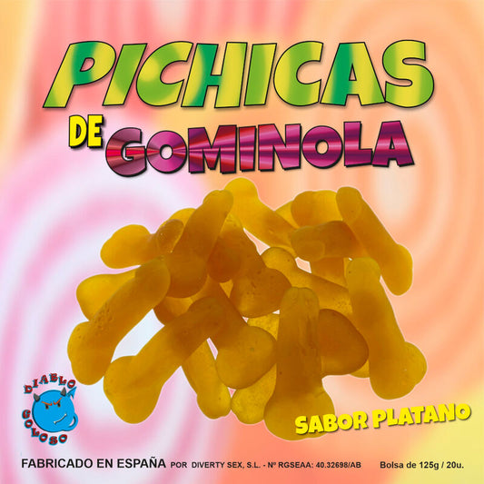 DIABLO GOLOSO - BANANA GUMMY SLICES - 1