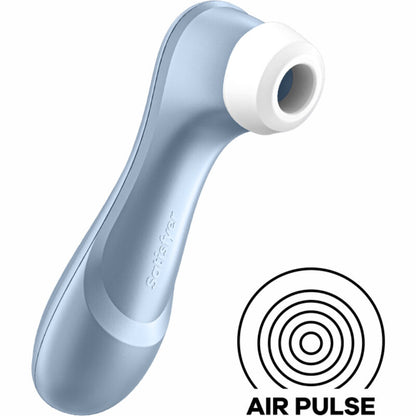 SATISFYER - PRO 2 AIR PULSE STIMULATOR BLUE - BLUE - 6