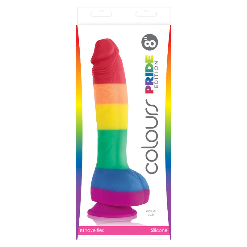 PRIDE - LGBT FLAG DILDO 19 CM - 2