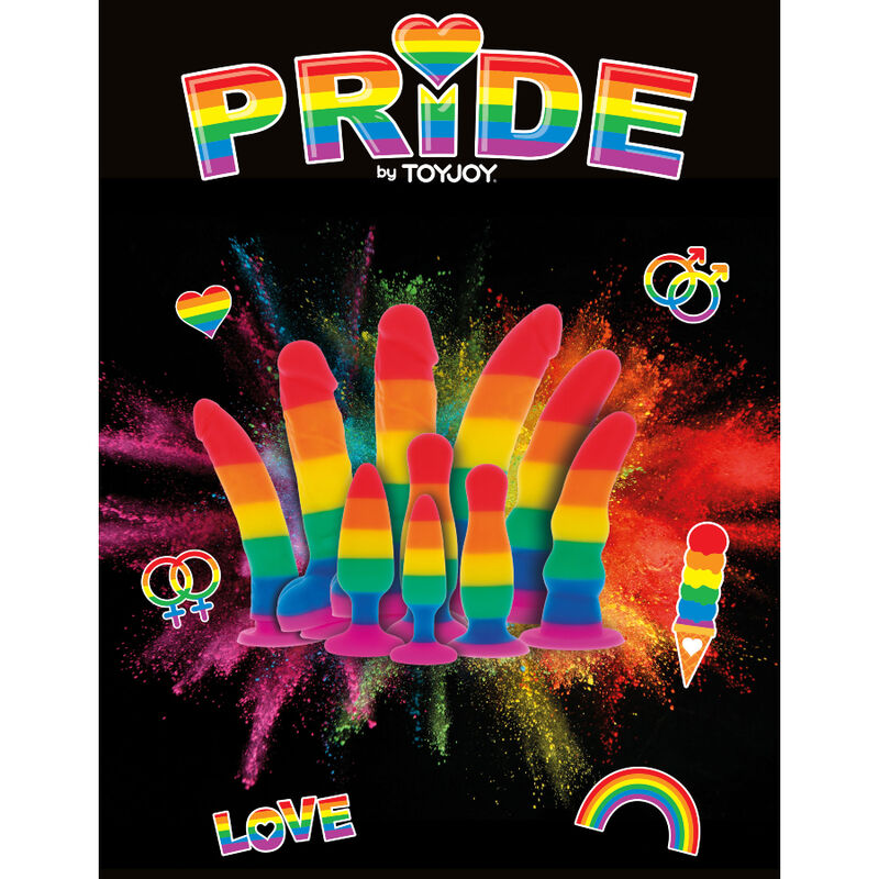 PRIDE - LGBT FLAG PLUG TWINK 8.5 CM - 2