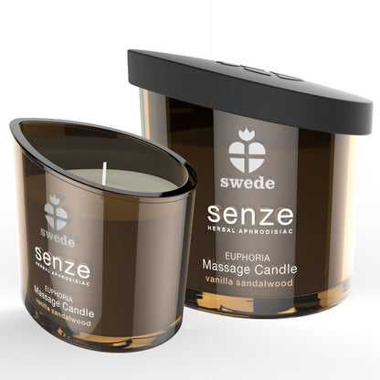 SWEDE - SENZE EUPHORIA MASSAGE CANDLE - VANILLA, SANDALWOOD - 2
