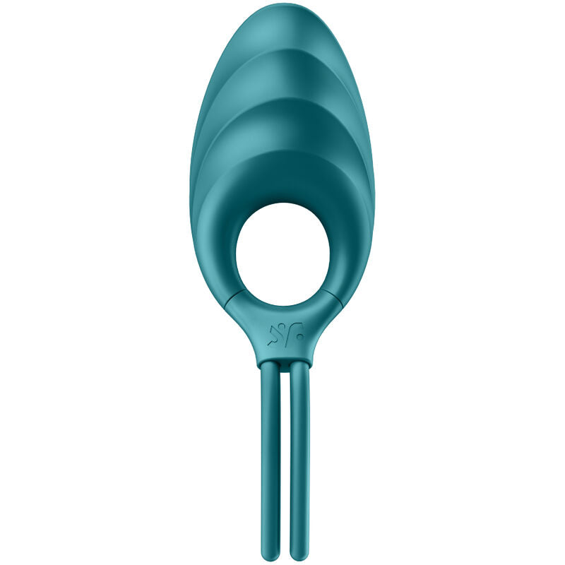 SATISFYER - SWORDSMAN RING VIBRATOR BLUE - 1