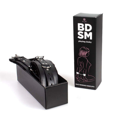 SECRETPLAY - HANDCUFFSBLACK BONDAGE BDSM COLLECTION