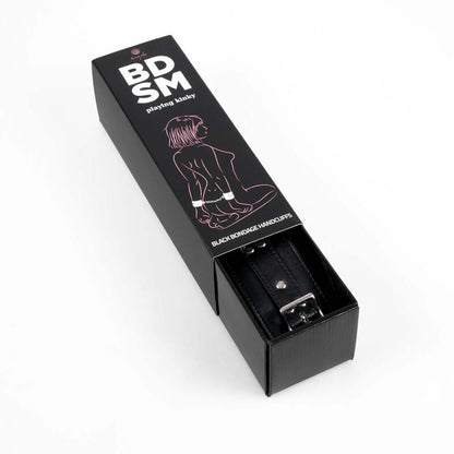 SECRETPLAY - HANDCUFFSBLACK BONDAGE BDSM COLLECTION