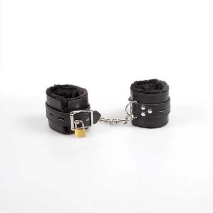 SECRETPLAY - BLACK BONDAGE HANDCUFFS BDSM COLLECTION - 1