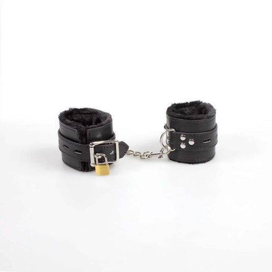 SECRETPLAY - BLACK BONDAGE HANDCUFFS BDSM COLLECTION - 1