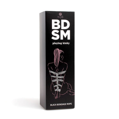 SECRETPLAY - COLLEZIONE BDSM CON CORDE BONDAGE NERE
