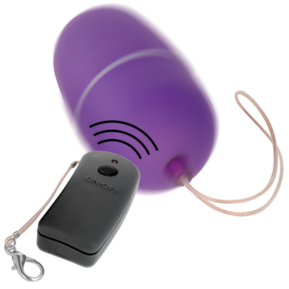 ONLINE - REMOTE CONTROLLED VIBRATING EGG PURPLE - 2