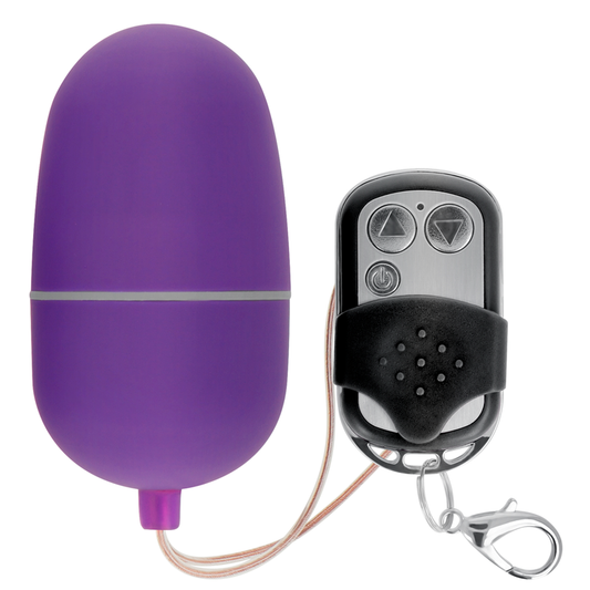 ONLINE - REMOTE CONTROL VIBRATING EGG M PURPLE - 1