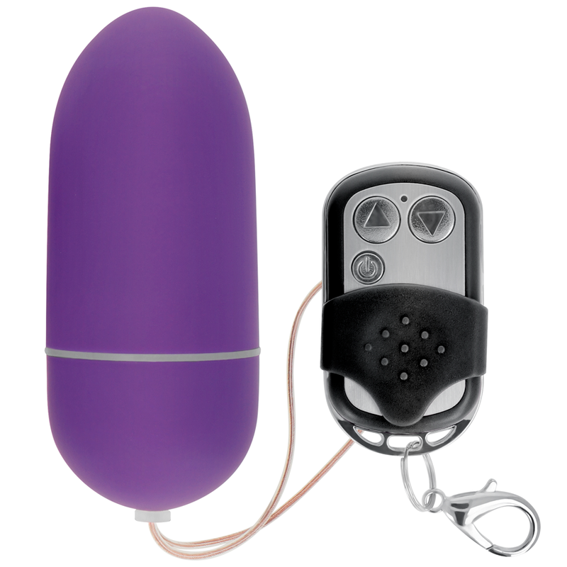 ONLINE - REMOTE CONTROL VIBRATING EGG L PURPLE - 2