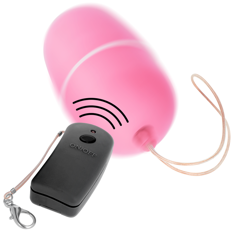 ONLINE - REMOTE CONTROLLED VIBRATING EGG PINK - 3