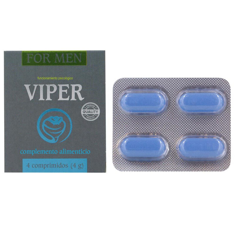 COBECO - VIPER FOR MEN 4 TABLETS