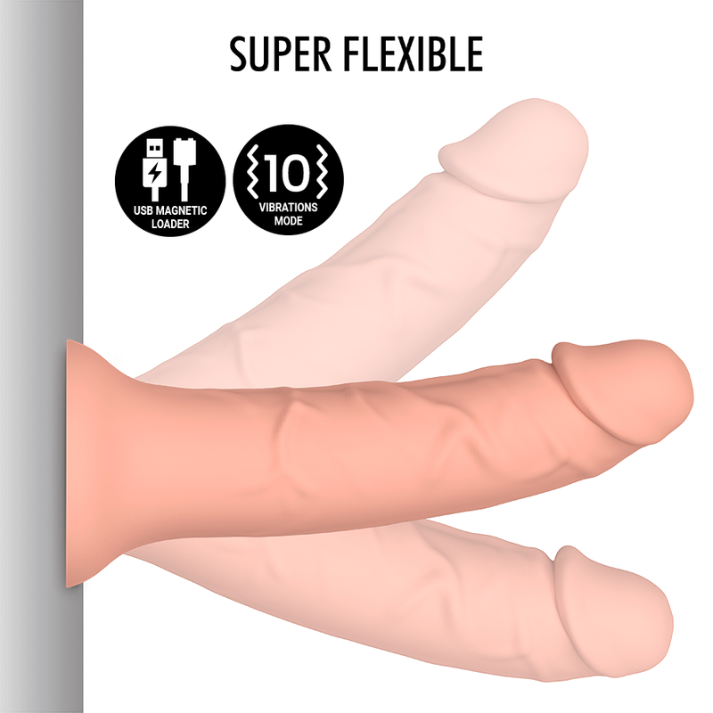 MYTHOLOGY - ASHER ORIGINAL DILDO S - VIBRATOR COMPATIBLE WITH WATCHME WIRELESS TECHNOLOGY - 5