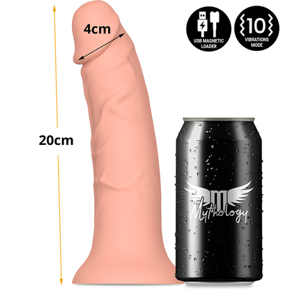 MYTHOLOGY - ASHER ORIGINAL DILDO M - VIBRATOR COMPATIBLE WITH WATCHME WIRELESS TECHNOLOGY - 5