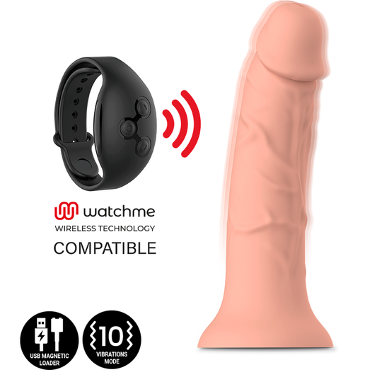 MYTHOLOGY - ASHER ORIGINAL DILDO M - VIBRATOR COMPATIBLE WITH WATCHME WIRELESS TECHNOLOGY - 1