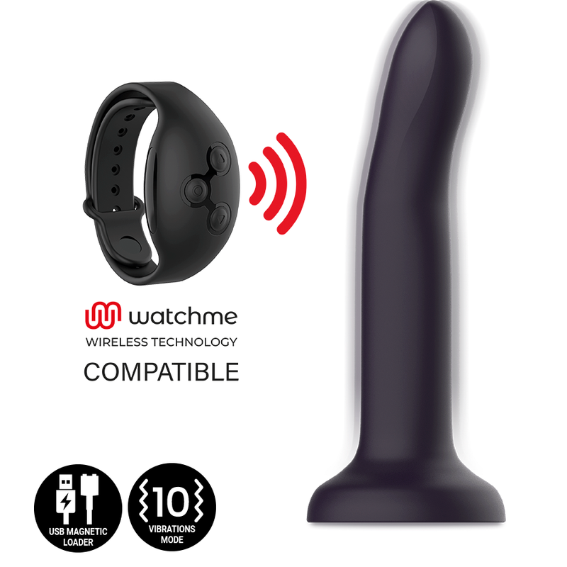 MYTHOLOGY - DUMAN MYSTIC DILDO M - VIBRATOR COMPATIBLE WITH WATCHME WIRELESS TECHNOLOGY - 8