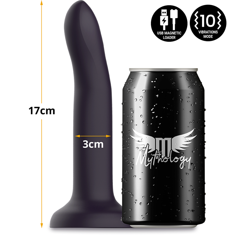 MYTHOLOGY - DUMAN MYSTIC DILDO M - VIBRATOR COMPATIBLE WITH WATCHME WIRELESS TECHNOLOGY - 9