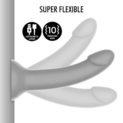 MYTHOLOGY - RUNE MAJESTIC DILDO S - WATCHME VIBRATOR COMPATIBLE WITH WIRELESS TECHNOLOGY